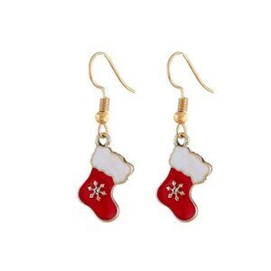 Christmas Socks Earrings (119)
